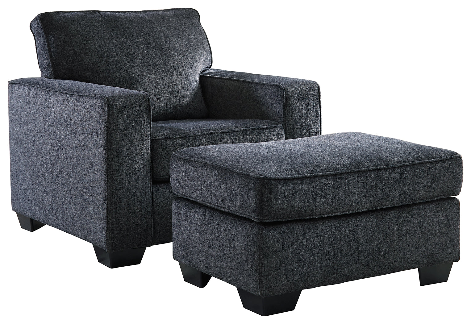 Best Furniture Outlet - Ashley Furniture - Altari Chair and Ottoman - Chair and Ottoman - 87213U2