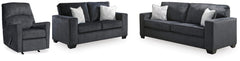 Best Furniture Outlet - Ashley Furniture - Altari Sofa, Loveseat and Recliner - Sofa, Loveseat and Recliner - 87213U17
