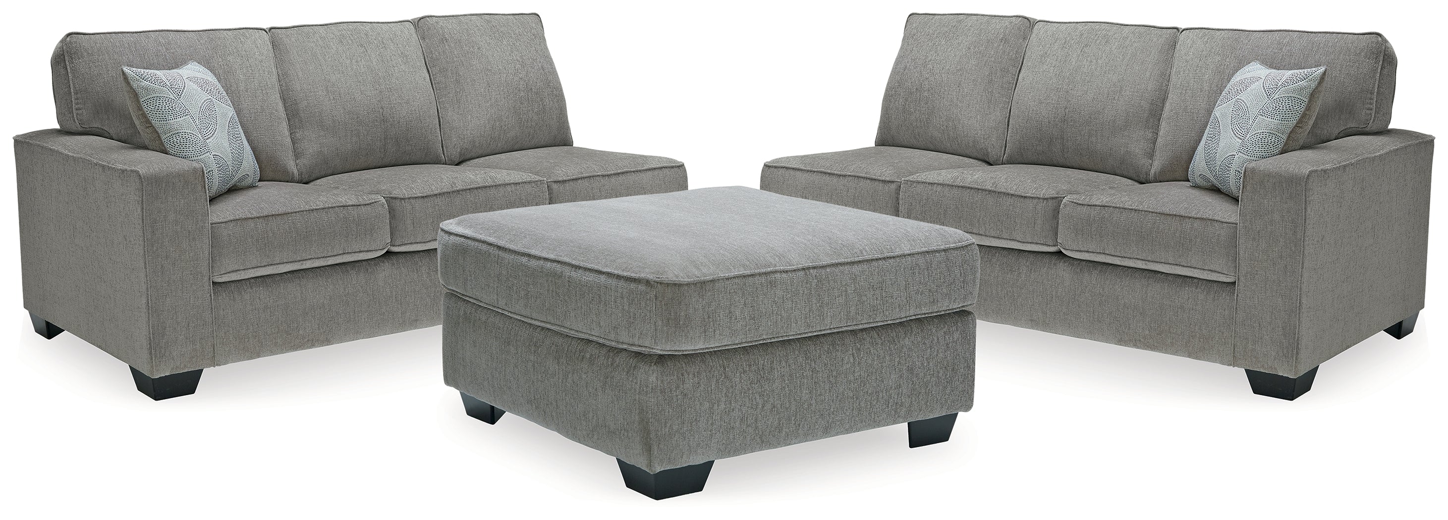 Best Furniture Outlet - Ashley Furniture - Altari 2-Piece Sectional with Ottoman - 2-Piece Sectional with Ottoman - 87214U3