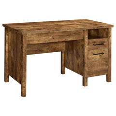 Best Furniture Outlet - Coaster - Delwin 47-inch 2-drawer Lift Top Computer Desk Rustic Nutmeg - 881240