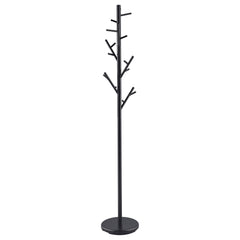 Best Furniture Outlet - Coaster - Clover 18 Hook Freestanding Metal Coat Rack Hat Hanger Black - 900897