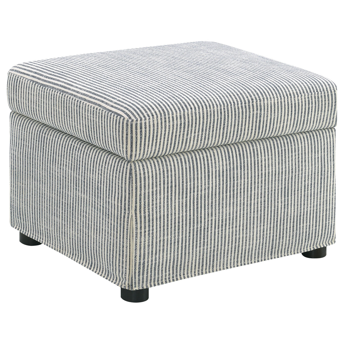 Best Furniture Outlet - Coaster - Winter Upholstered Hydraulic Lift Top Storage Ottoman Grey - 904138