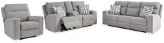 Best Furniture Outlet - Ashley Furniture - Biscoe Power Reclining Sofa, Loveseat and Recliner - Power Reclining Sofa, Loveseat and Recliner - 90503U2