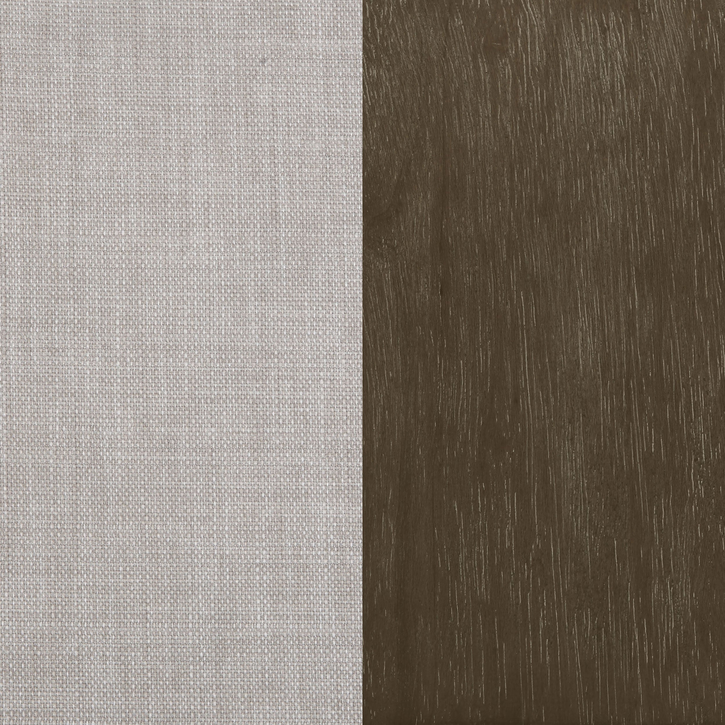 Blanchett Upholstered Bobbin Accent Chair Beige and Natural