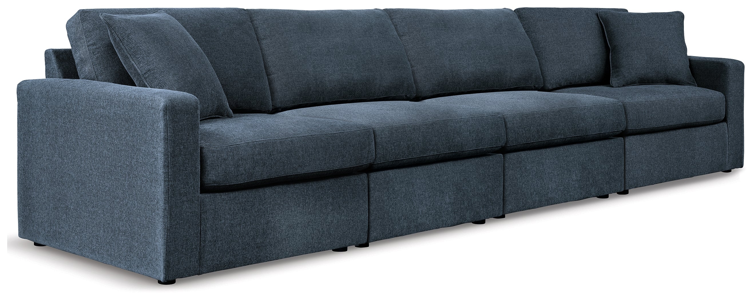 Best Furniture Outlet - Ashley Furniture - Modmax Sectional - RAF 4-Piece Sectional / Ink - 92101S10