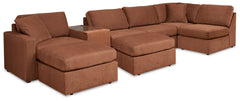 Best Furniture Outlet - Ashley Furniture - Modmax 6-Piece Sectional and 2 Ottomans - 6-Piece Sectional and 2 Ottomans - 92102U5