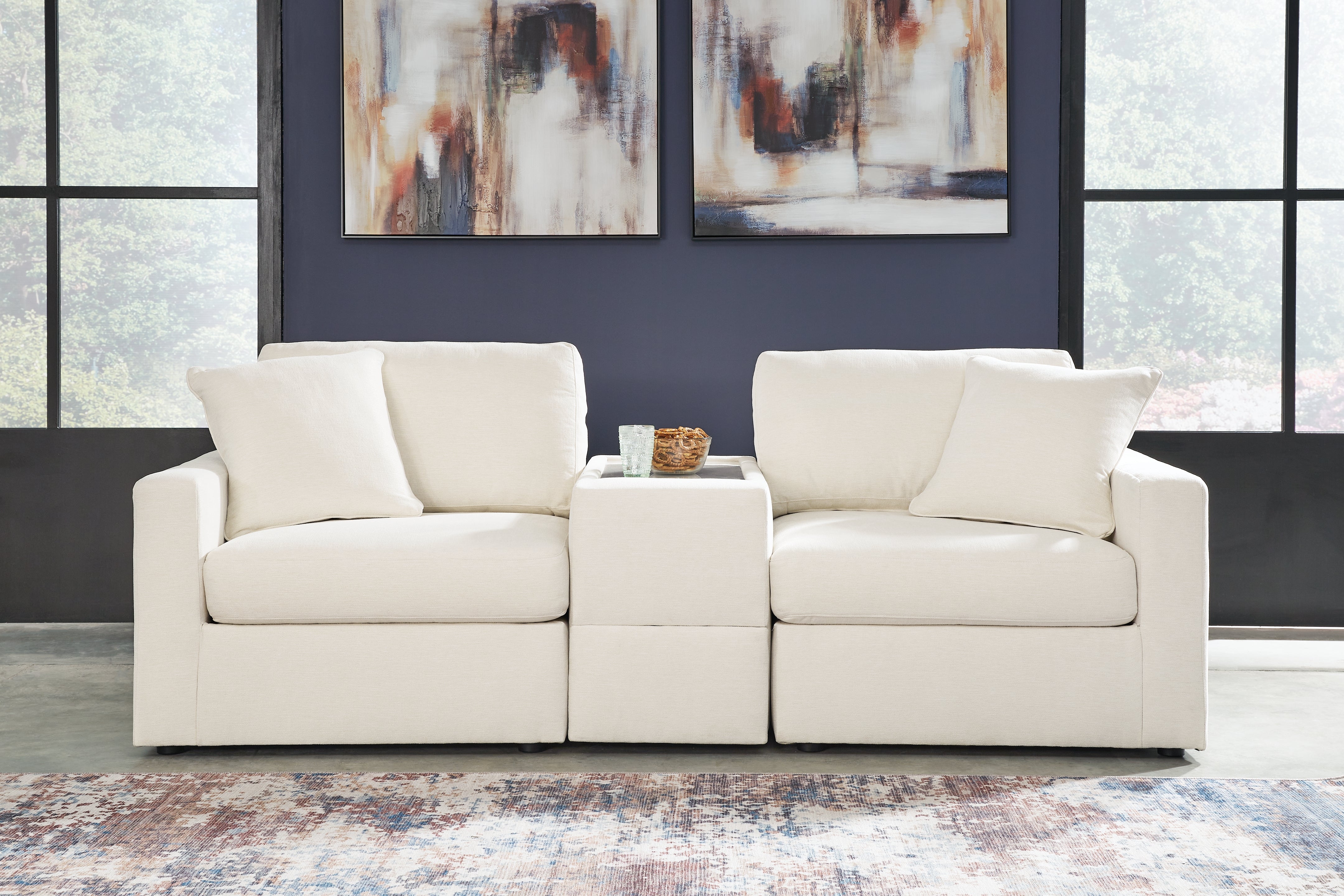 Best Furniture Outlet - Ashley Furniture - Modmax Sectional - RAF 3-Piece Sectional / Oyster - 92103S3