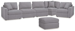 Best Furniture Outlet - Ashley Furniture - Modmax 5-Piece Sectional and Ottoman - 5-Piece Sectional and Ottoman - 92104U14