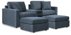 Best Furniture Outlet - Ashley Furniture - Modmax 3-Piece Sectional and 2 Ottomans - 3-Piece Sectional and 2 Ottomans - 92121U26