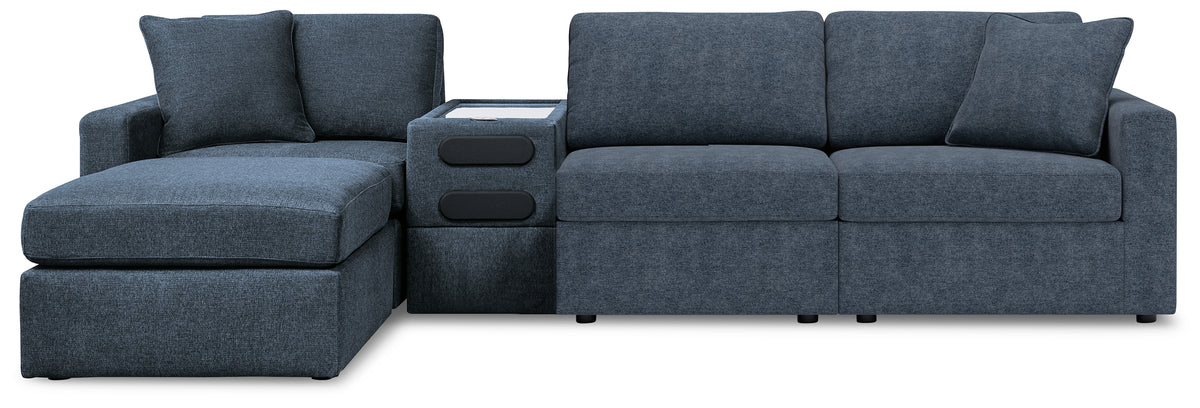 Best Furniture Outlet - Ashley Furniture - Modmax 4-Piece Sectional and Ottoman - 4-Piece Sectional and Ottoman - 92121U11