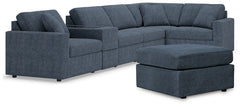 Best Furniture Outlet - Ashley Furniture - Modmax 6-Piece Sectional and Ottoman - 6-Piece Sectional and Ottoman - 92121U16