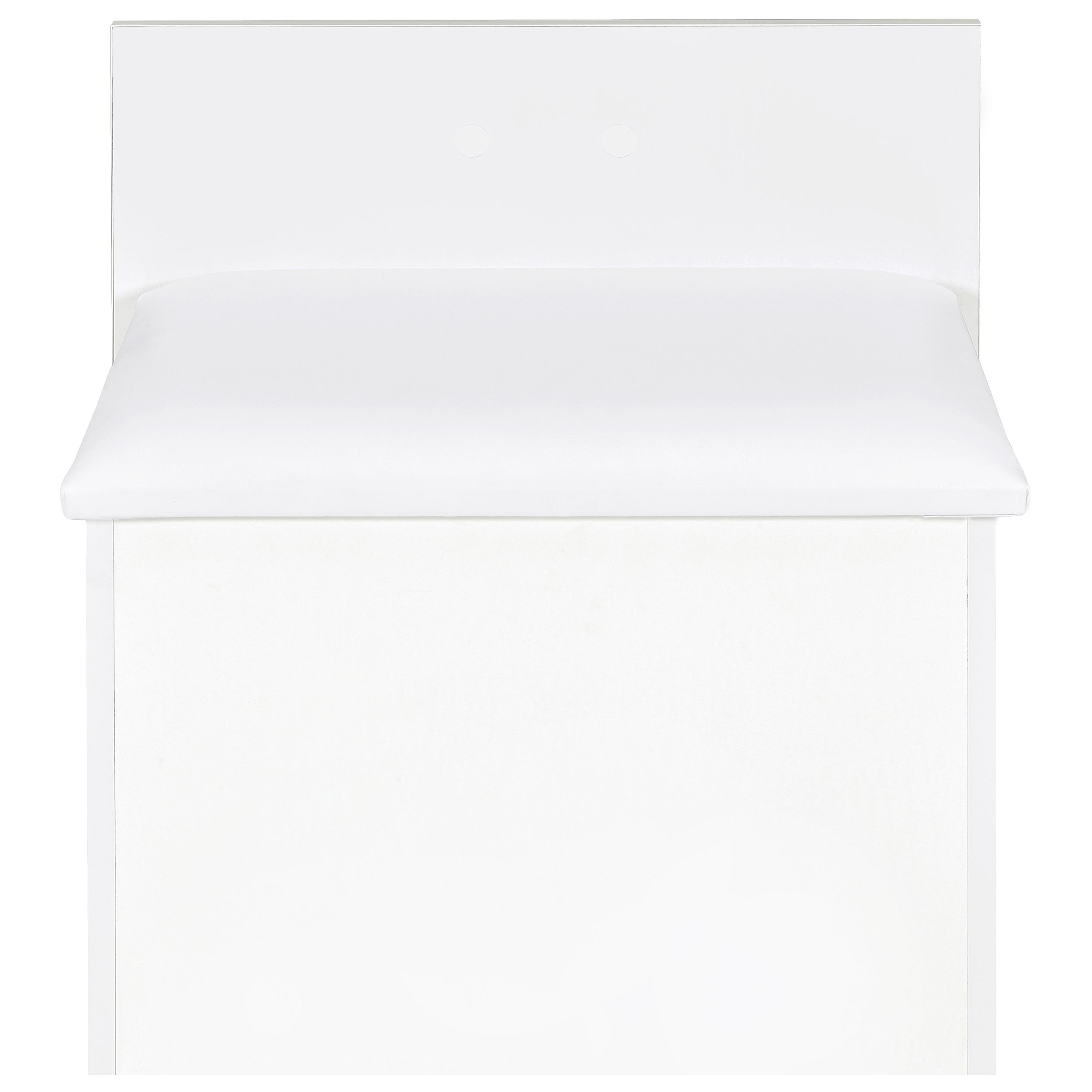 Danbury 3-drawer Makeup Vanity & Stool Set White High Gloss