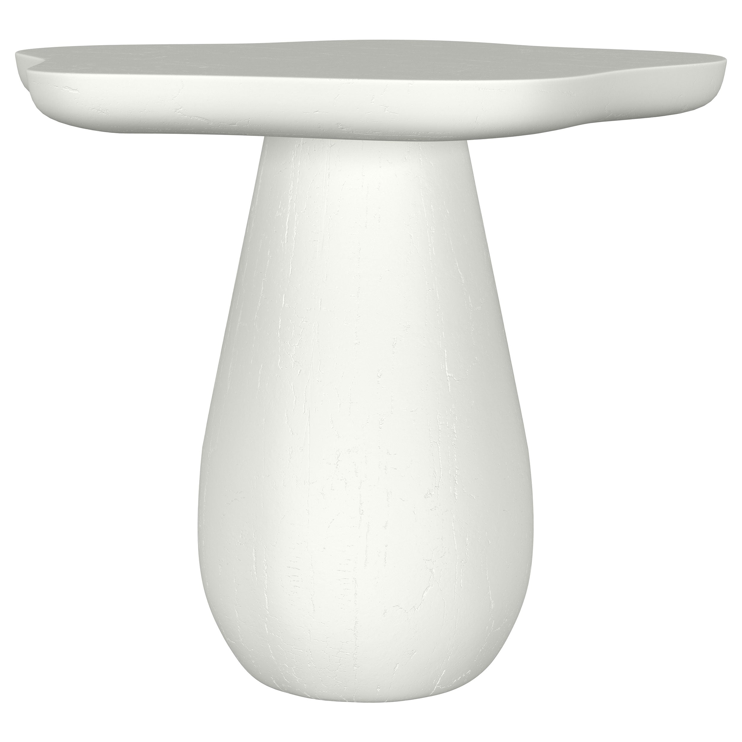 Best Furniture Outlet - Coaster - Perth 17-inch Side Table with Cloud-Shaped Top Off White - 930615