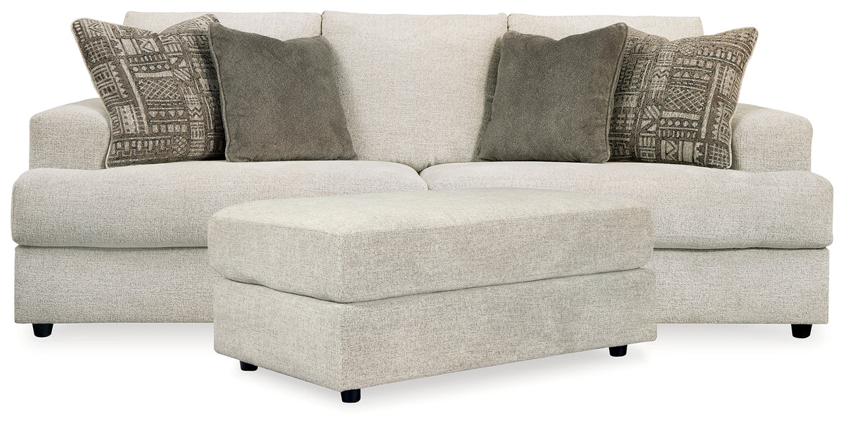 Best Furniture Outlet - Ashley Furniture - Soletren Sofa and Ottoman - Sofa and Ottoman - 95104U12