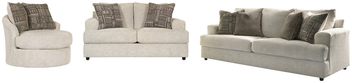 Best Furniture Outlet - Ashley Furniture - Soletren Sofa, Loveseat and Accent Chair - Sofa, Loveseat and Accent Chair - 95104U10