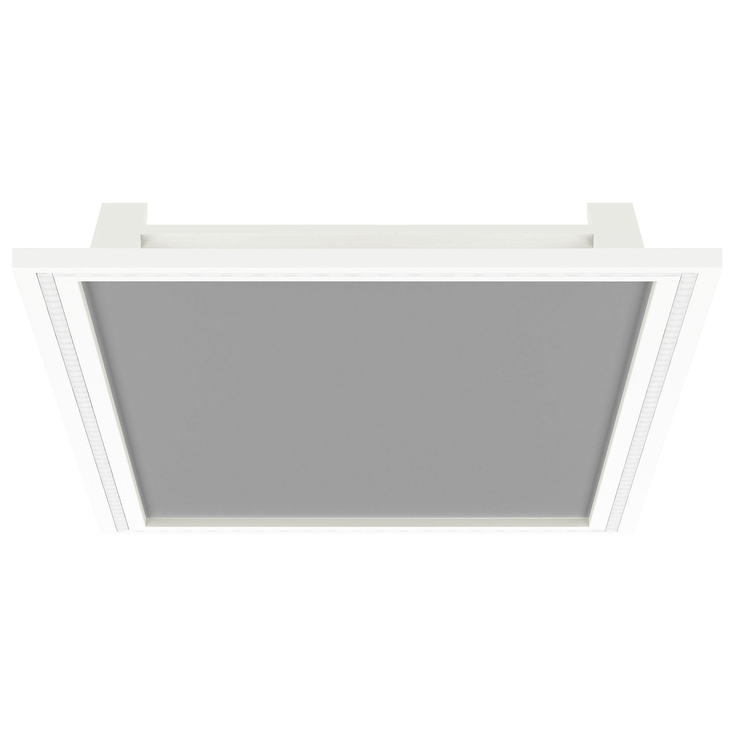 Windrose 28 x 67 Inch Tempered LED Standing Mirror White