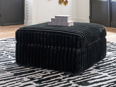 Best Furniture Outlet - Ashley Furniture - Midnight-Madness Living Room - Chair and a Half / Chocolate - 9810423