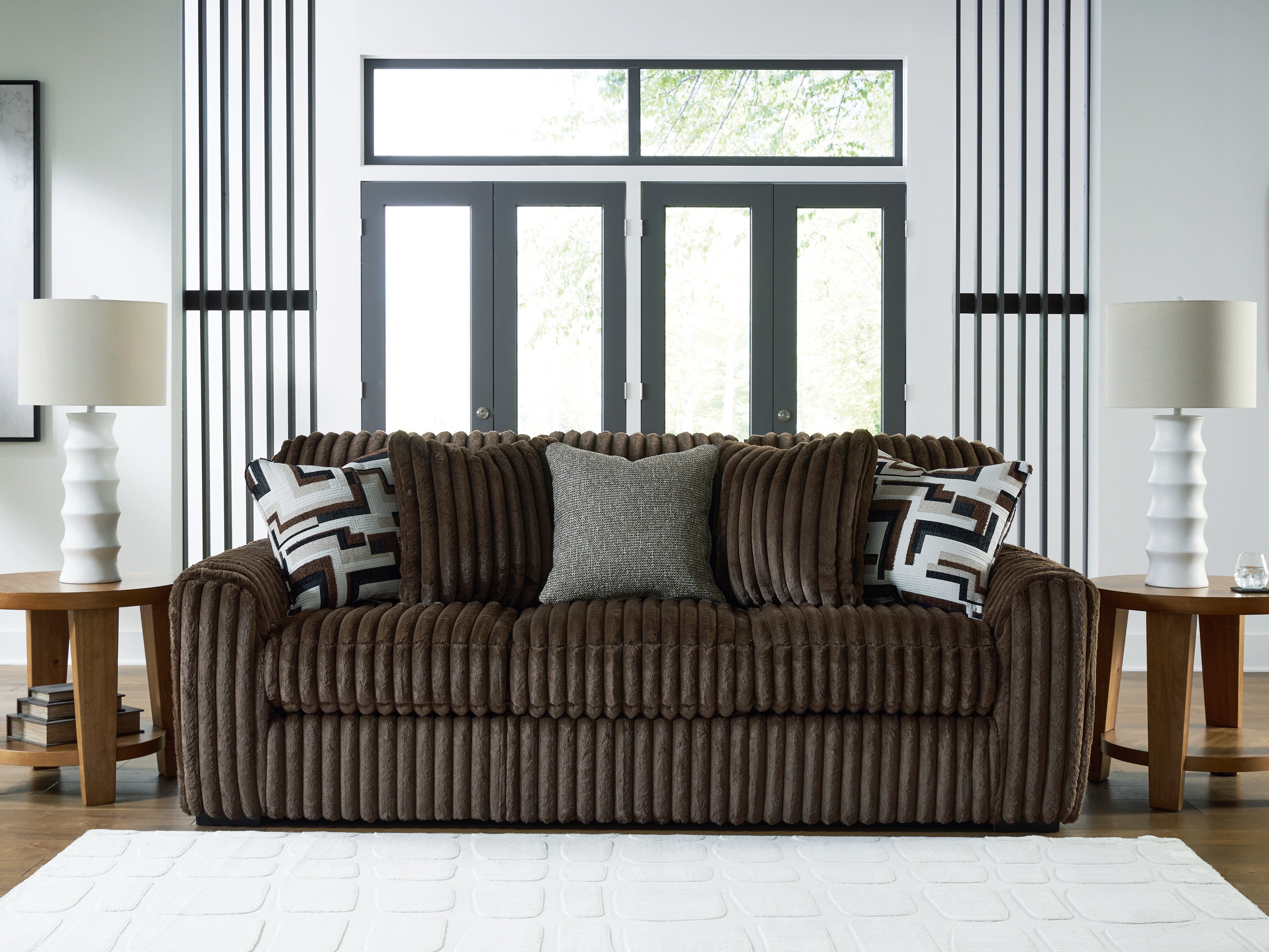 Best Furniture Outlet - Ashley Furniture - Midnight-Madness Living Room - Sofa / Chocolate - 9810438