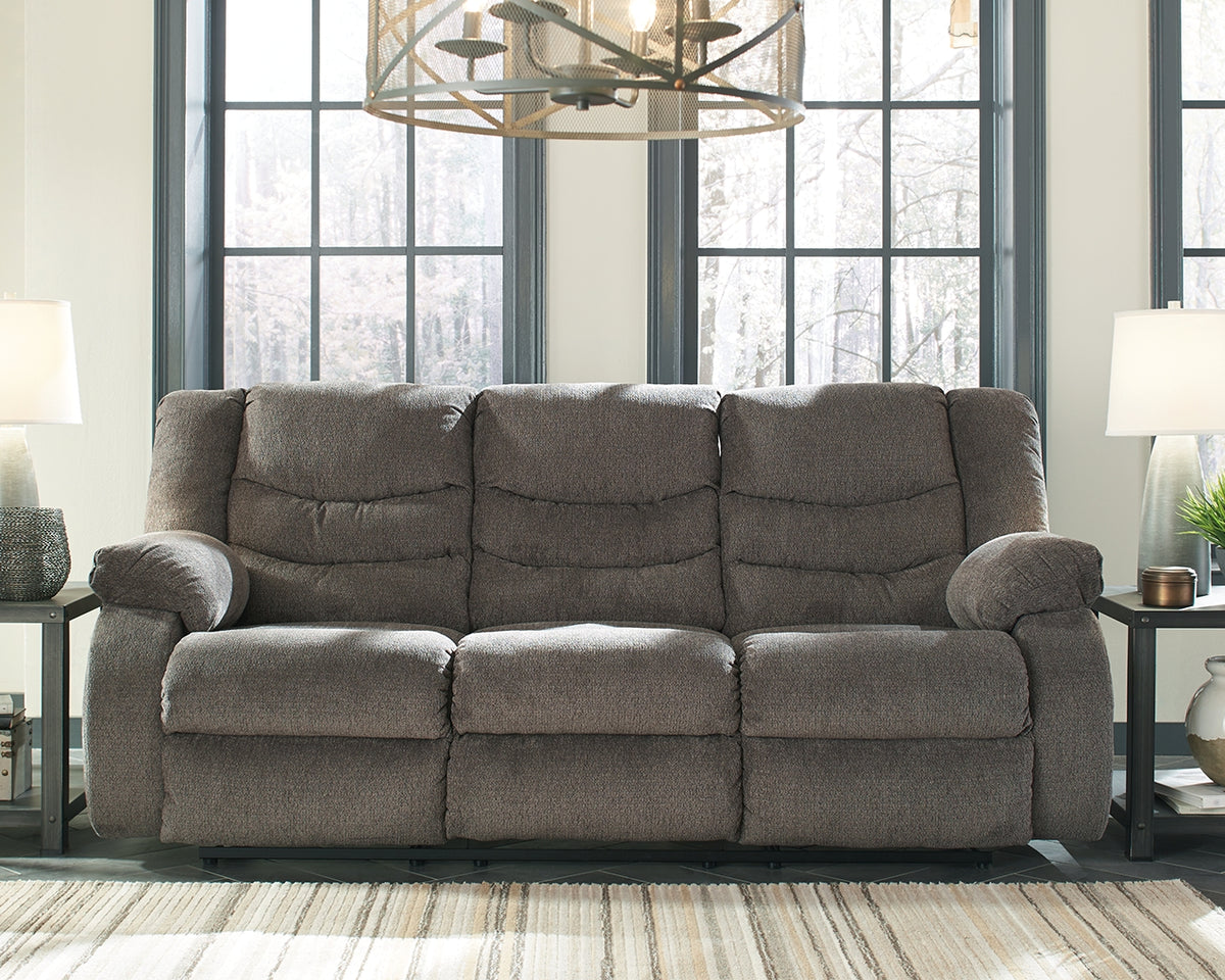 Best Furniture Outlet - Ashley Furniture - Tulen Living Room - Rocker Recliner / Gray - 9860625
