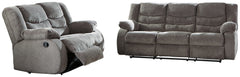 Best Furniture Outlet - Ashley Furniture - Tulen Reclining Sofa and Loveseat - Reclining Sofa and Loveseat - 98606U1