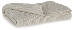 Best Furniture Outlet - Ashley Furniture - Gayelery Throw (Set of 3) - Throw (3/CS) / Sand - A1001084