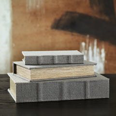 Best Furniture Outlet - Ashley Furniture - Jolina Box (Set of 3) - Box Set (3/CN) / Gray - A2000487