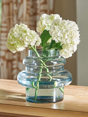 Best Furniture Outlet - Ashley Furniture - Vallmen Vase - Vase / Blue - A2000799