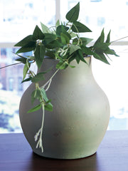 Best Furniture Outlet - Ashley Furniture - Baychester Vase - Vase / Antique Green - A2000805