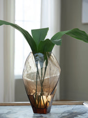 Best Furniture Outlet - Ashley Furniture - Ewart Vase - Vase / Light Brown - A2000867