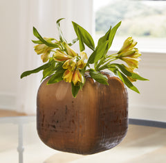 Best Furniture Outlet - Ashley Furniture - Capard Vase - Vase / Brown - A2900003
