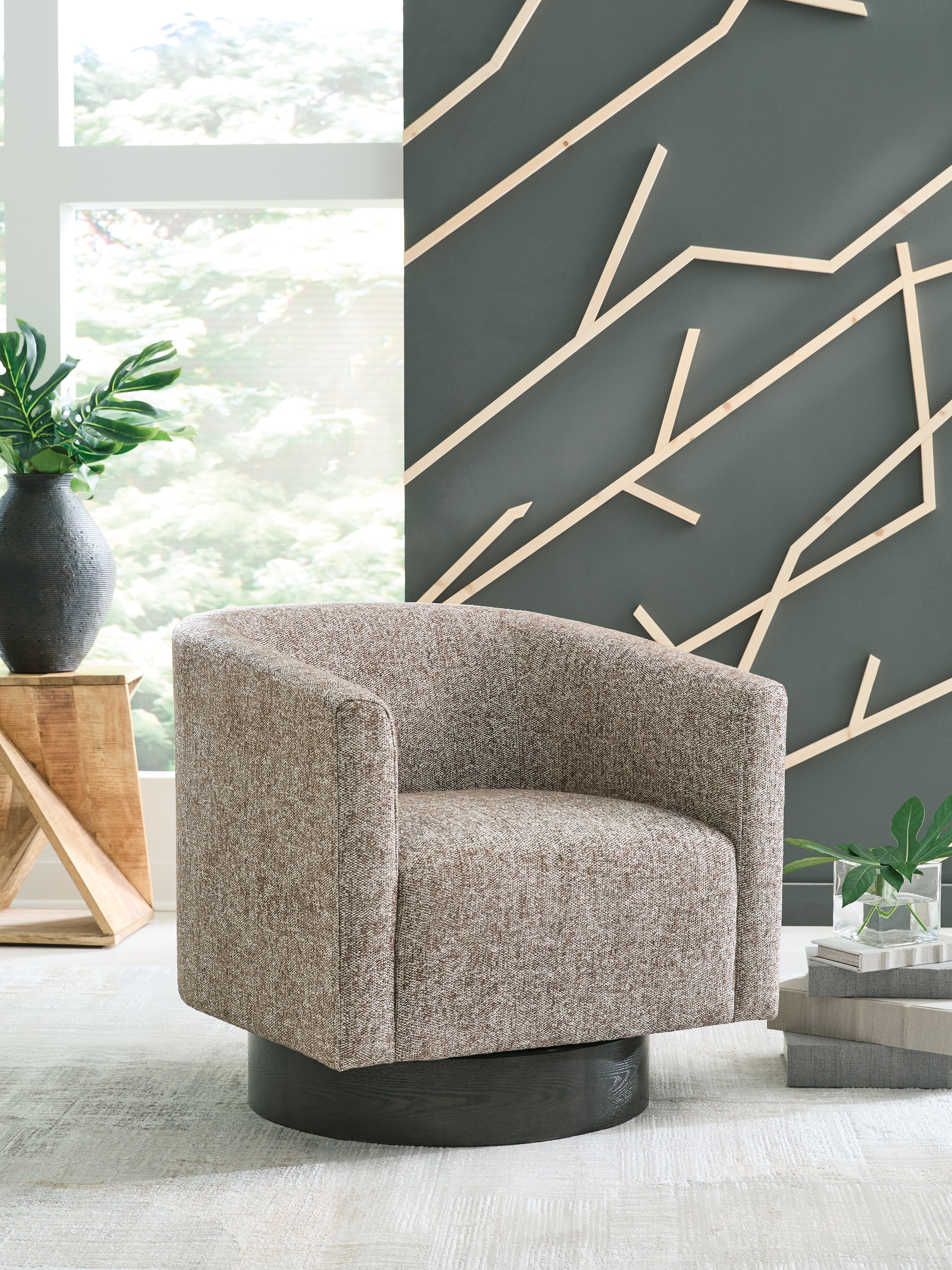 Best Furniture Outlet - Ashley Furniture - Jorryn Swivel Accent Chair - Swivel Accent Chair - A3000798