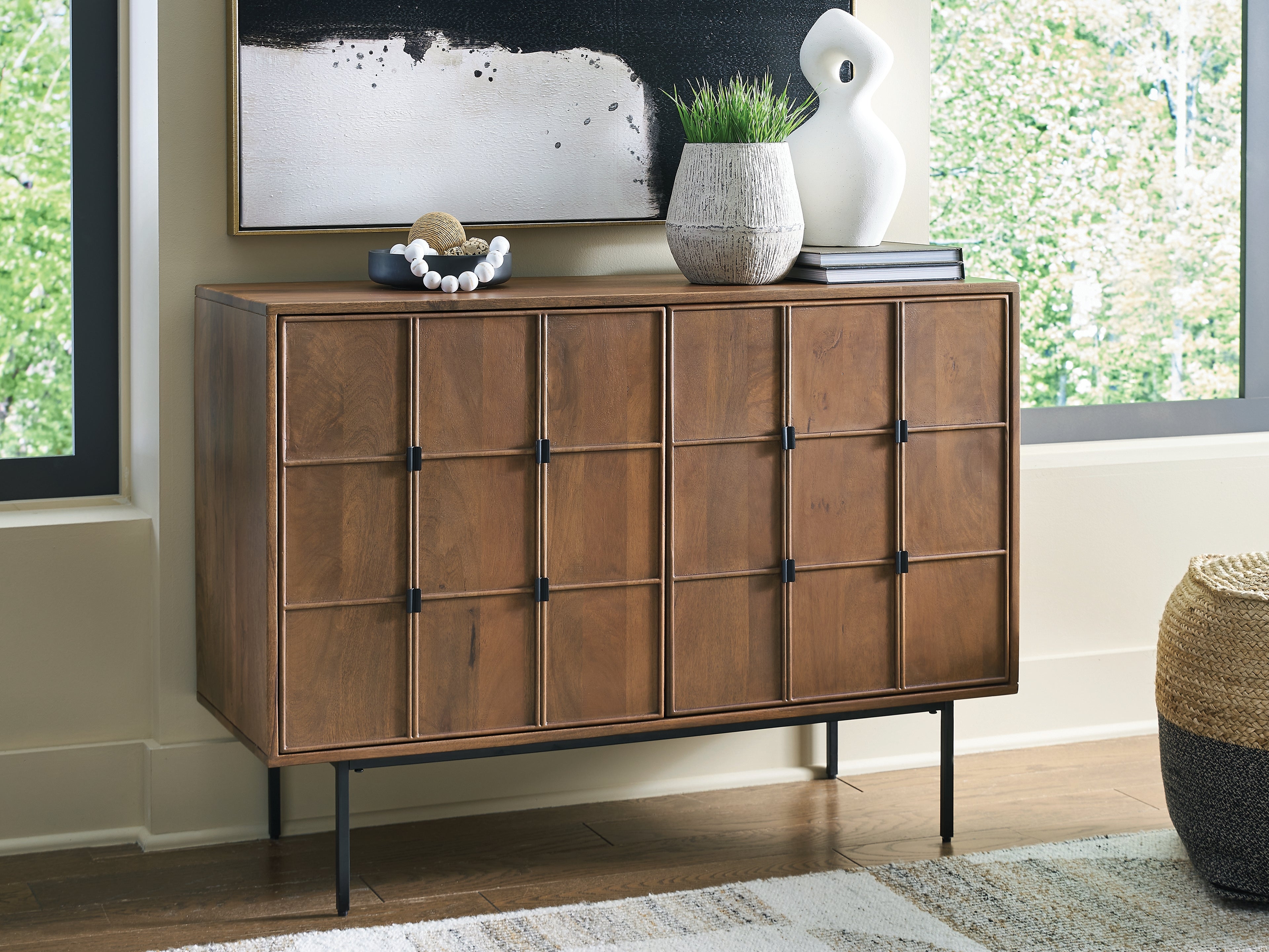 Best Furniture Outlet - Ashley Furniture - Juddins Accent Cabinet - Accent Cabinet / Brown - A4000692