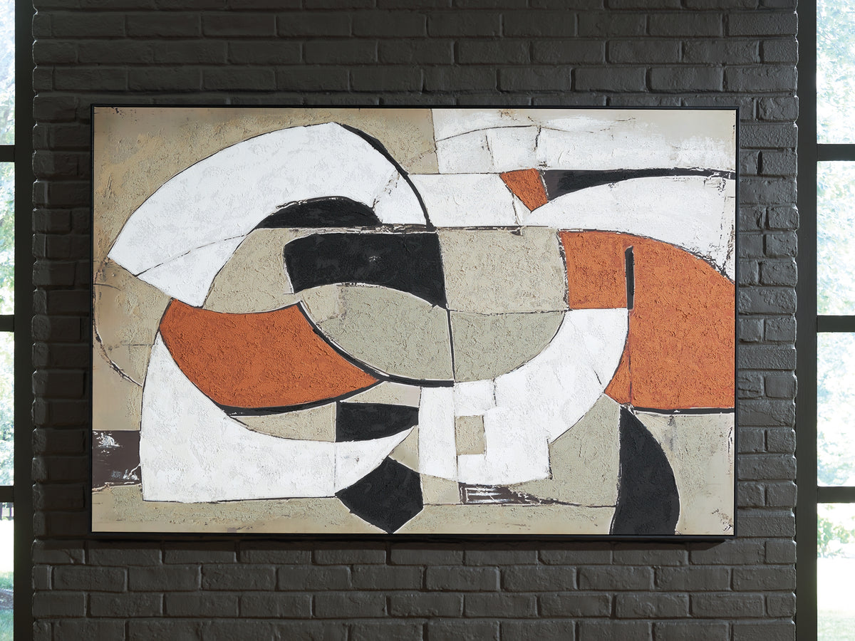 Best Furniture Outlet - Ashley Furniture - Anchorstone Wall Decor - Wall Art - A8000478