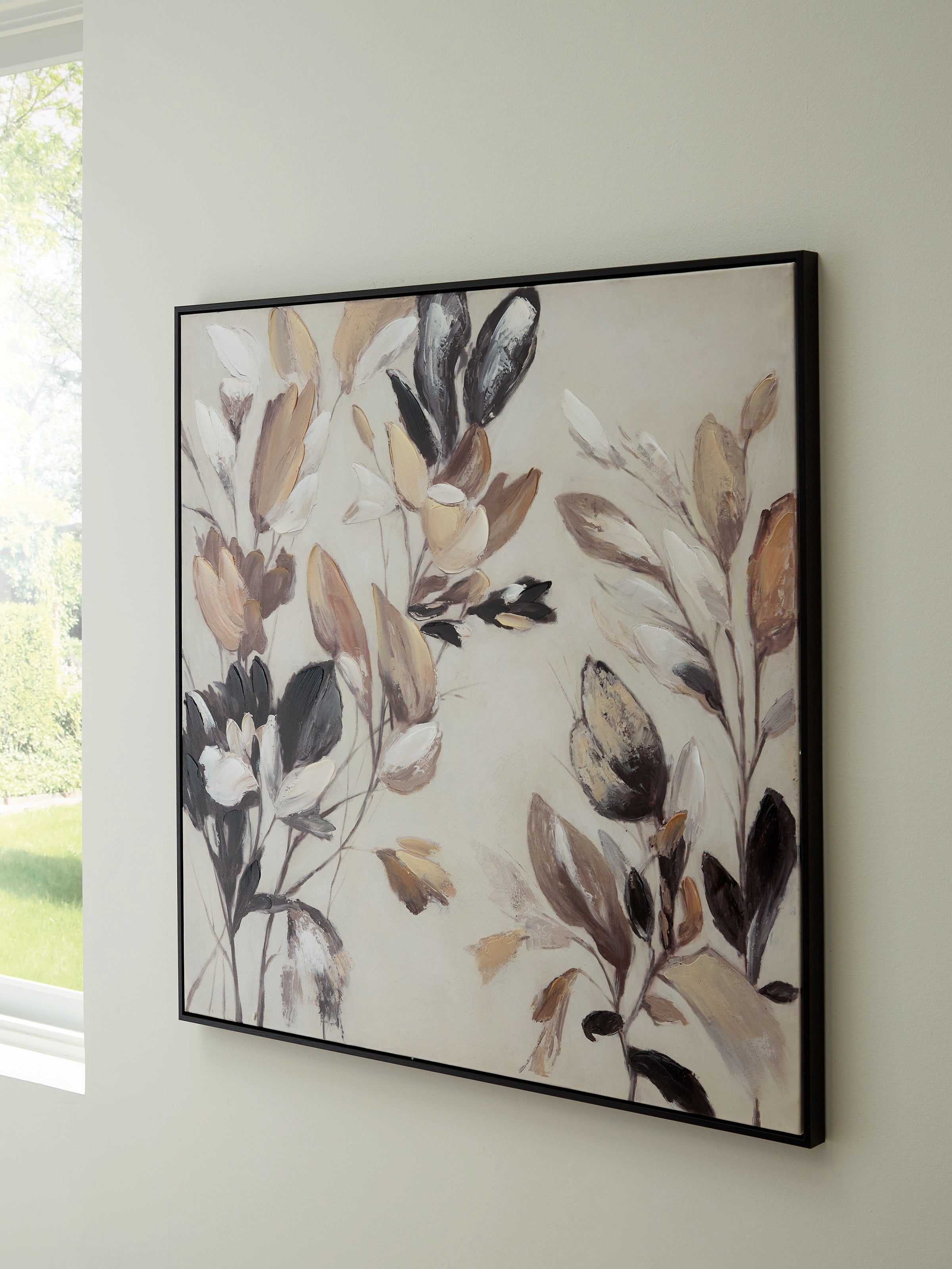 Best Furniture Outlet - Ashley Furniture - Trulow Wall Decor - Wall Art / Tan/Brown/Black - A8000504