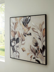 Best Furniture Outlet - Ashley Furniture - Trulow Wall Decor - Wall Art / Tan/Brown/Black - A8000504