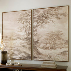 Best Furniture Outlet - Ashley Furniture - Stormish Wall Decor - Wall Art Set (Set of 2) - A8000534