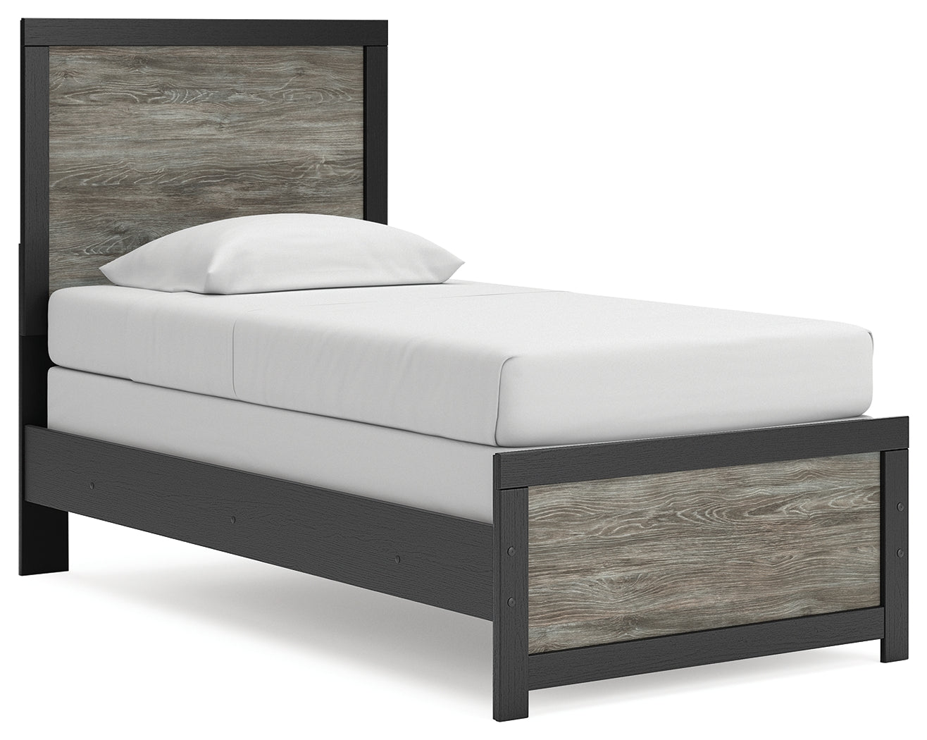 Best Furniture Outlet - Ashley Furniture - Broachmyn Bedroom - Twin Panel Bed - PCB1118B8