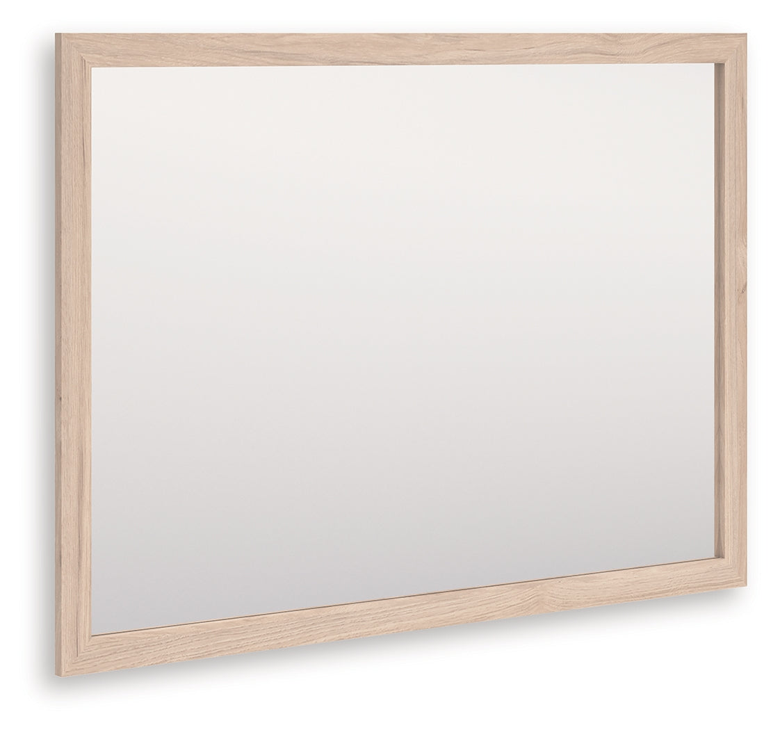 Best Furniture Outlet - Ashley Furniture - Arloster Bedroom - Bedroom Mirror / Tan - PCB1566-36