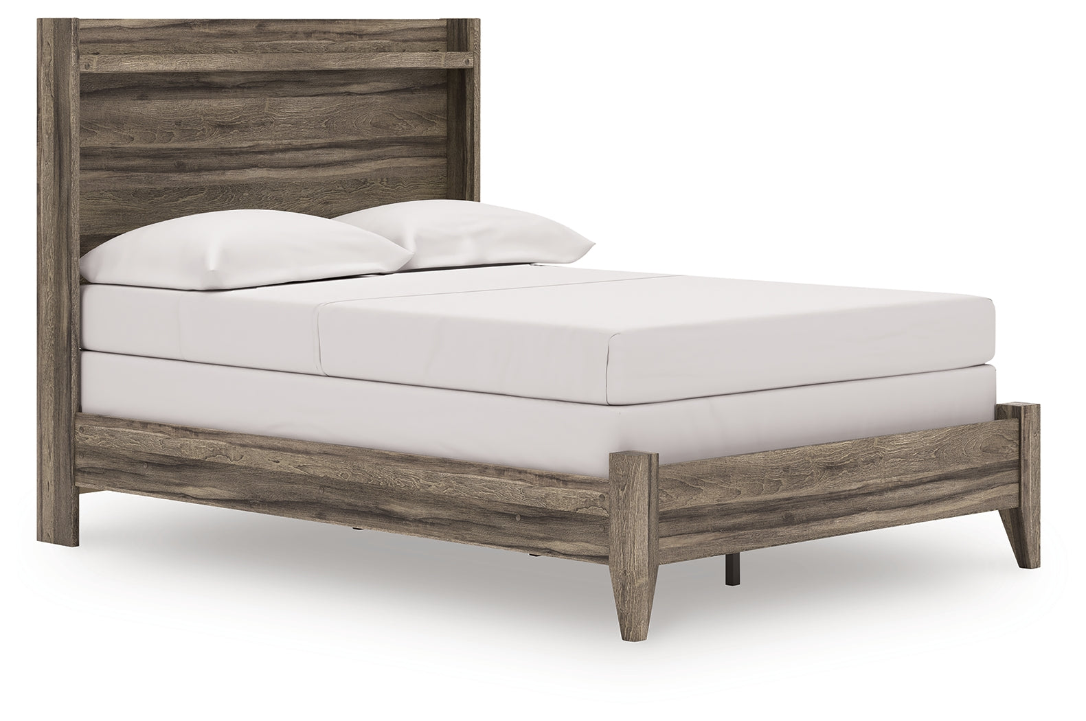 Best Furniture Outlet - Ashley Furniture - Elbrim Bedroom - Full Panel Bed / Brown - PCB2005B8