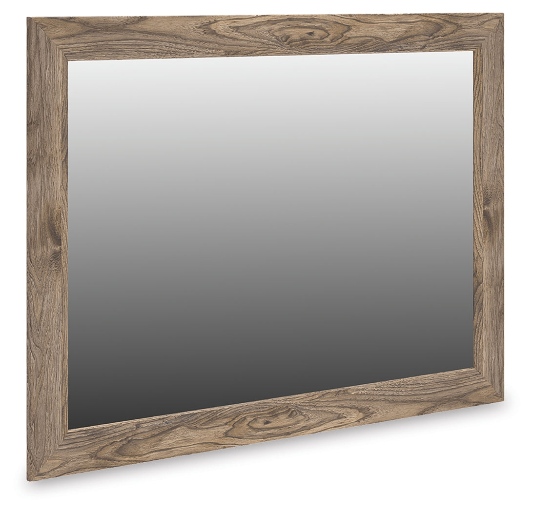Best Furniture Outlet - Ashley Furniture - Rusticott Bedroom - Bedroom Mirror / Brown - PCB2260-36