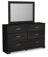 Belachime King Panel Bed, Dresser, Mirror, Chest and Nightstand