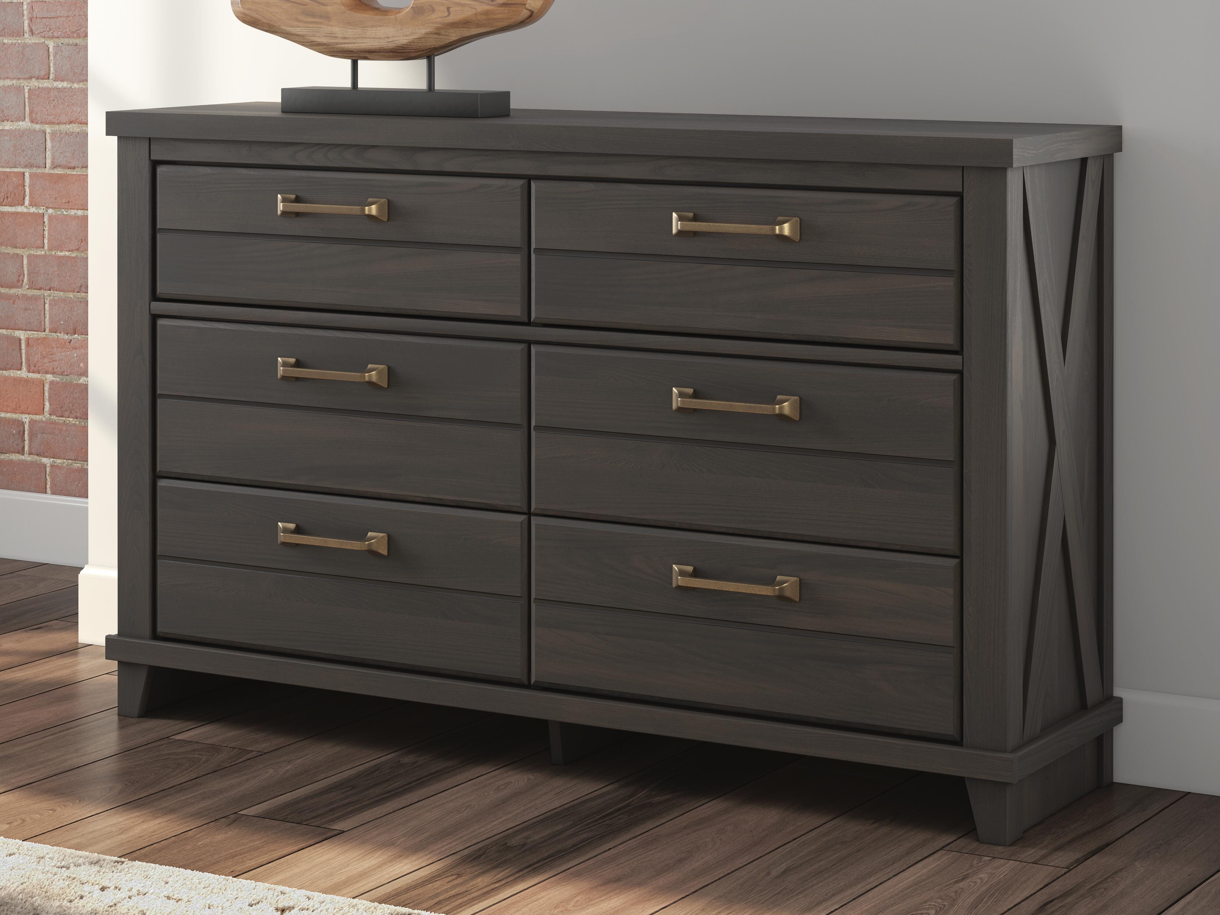 Best Furniture Outlet - Ashley Furniture - Vonitta Bay Bedroom - Six Drawer Dresser - PCB2648-31