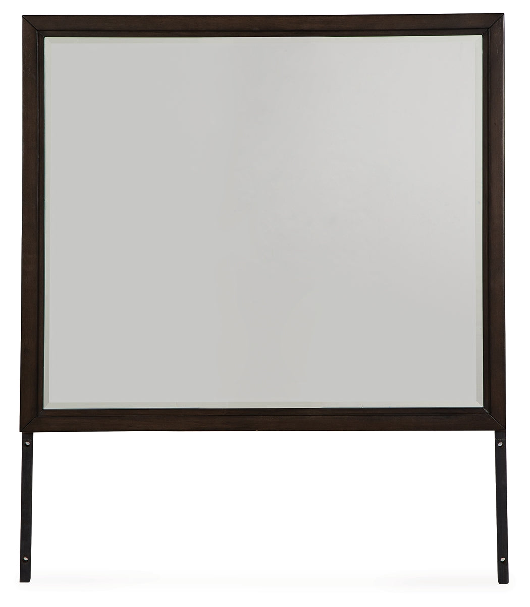 Best Furniture Outlet - Ashley Furniture - Neymorton Bedroom - Bedroom Mirror / Dark Grayish Brown - B618-36