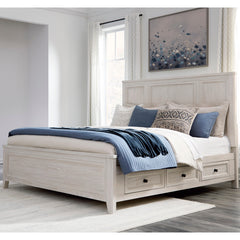 Best Furniture Outlet - Ashley Furniture - Darbonton Bedroom - King Panel Storage Bed - PCB853B4