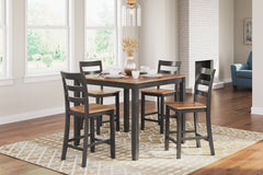 Best Furniture Outlet - Ashley Furniture - Gesthaven Dining Room - Dining Chair (Set of 2) / Natural/Brown - D396-01X2