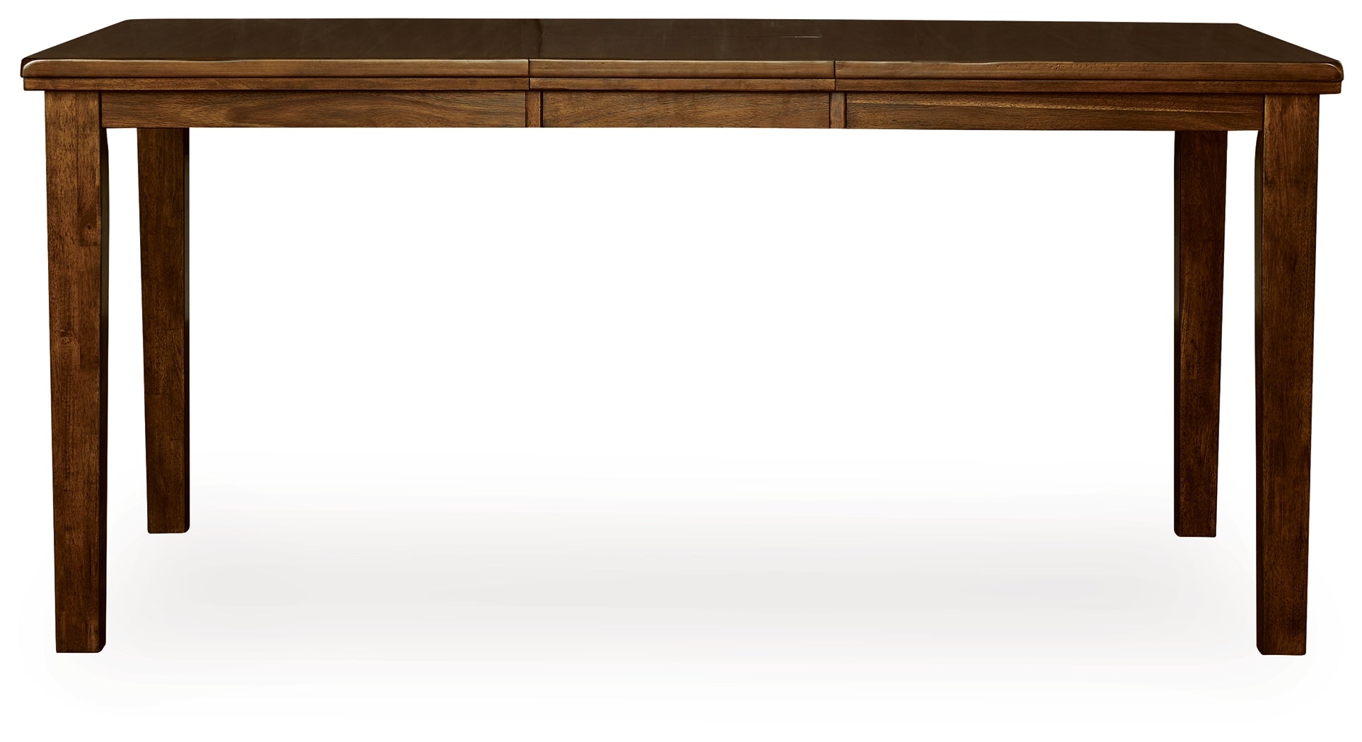 Best Furniture Outlet - Ashley Furniture - Ralene Dining Room - DRM Counter Butterfly EXT TBL / Medium Brown - D594-32