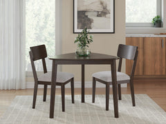 Best Furniture Outlet - Ashley Furniture - Shorbyn Dining Room - Dining Table and 2 Chairs - PCD607D1
