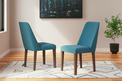Best Furniture Outlet - Ashley Furniture - Lyncott Dining Room - Dining Chair (Set of 2) / Multi - D615-05X2