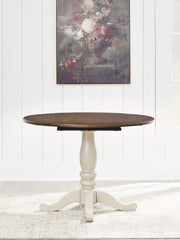 Best Furniture Outlet - Ashley Furniture - Wirloni Dining Room - Round DRM Drop Leaf Table - PCD616-15