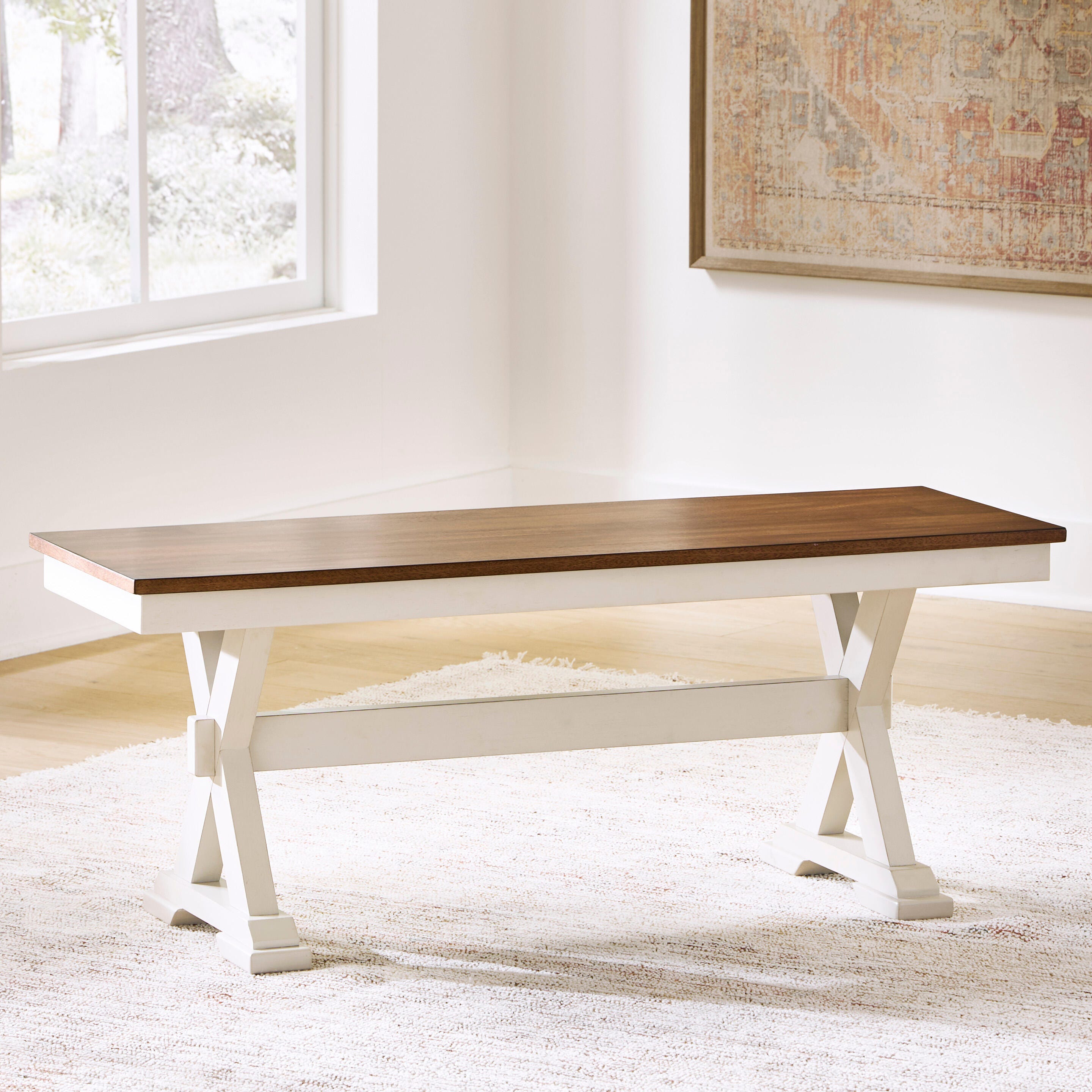 Best Furniture Outlet - Ashley Furniture - Brinfern Dining Room - Large Dining Room Bench - PCD628-00